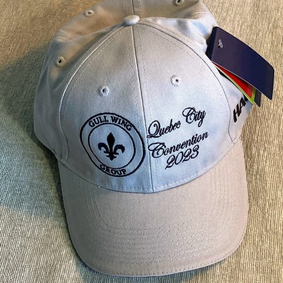 300SL Gull Wing Group Hat Quebec City Convention 2023 Cap Gray Mercedes-Benz New - Picture 2 of 11